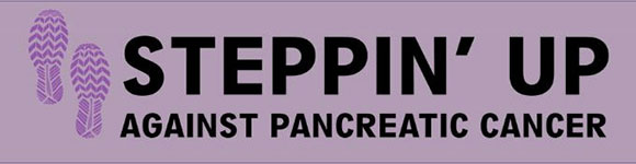 Steppin Up Against Pancreatic Logo