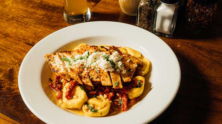 Lemon Chicken Tortelloni