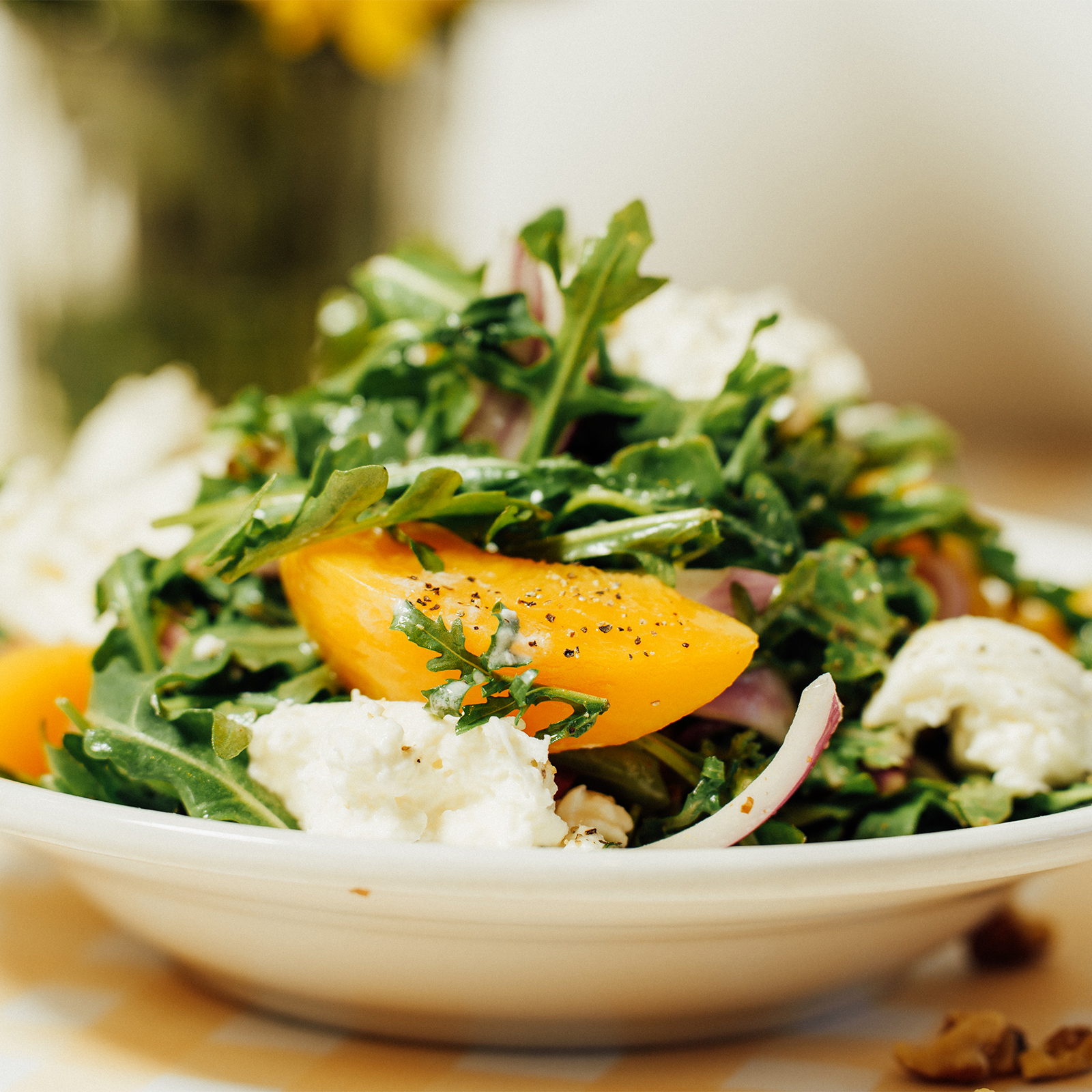 Summer Peach Salad
